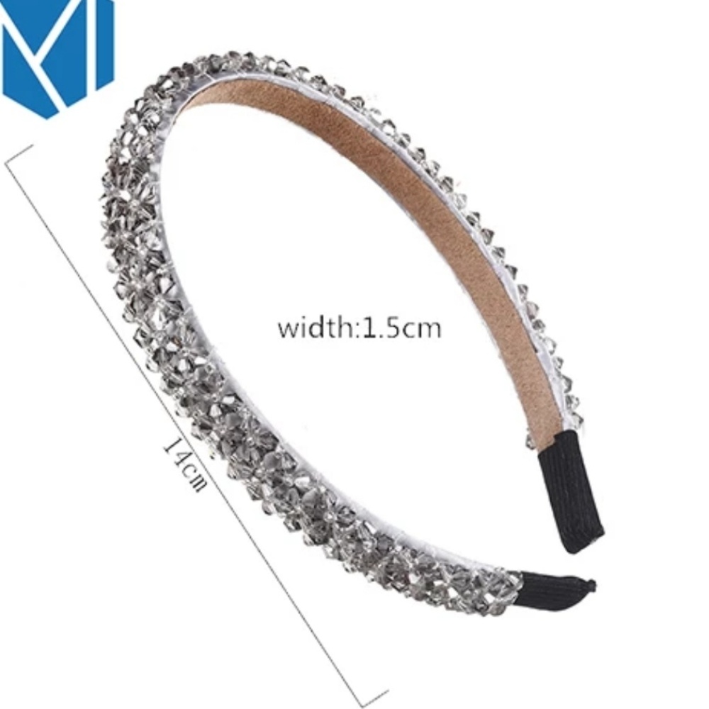 Rhinestone headband - Picture 4 of 5